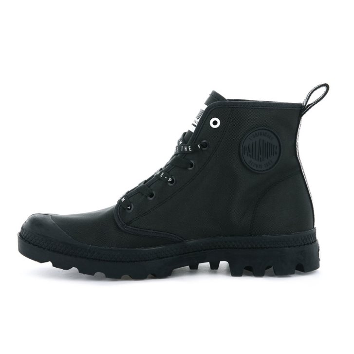 Palladium Pampa Hi Future Laarzen Heren Zwart | NL 89ESYTJ